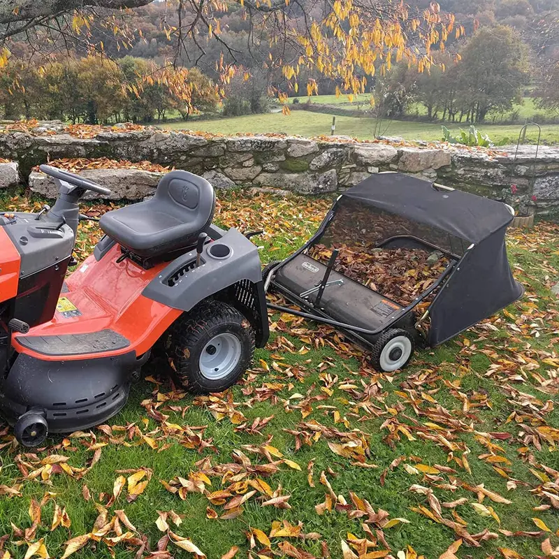 105 Cm Tow-Behind Lawn Sweeper For Tractors, Atvs, And Garden Use 1