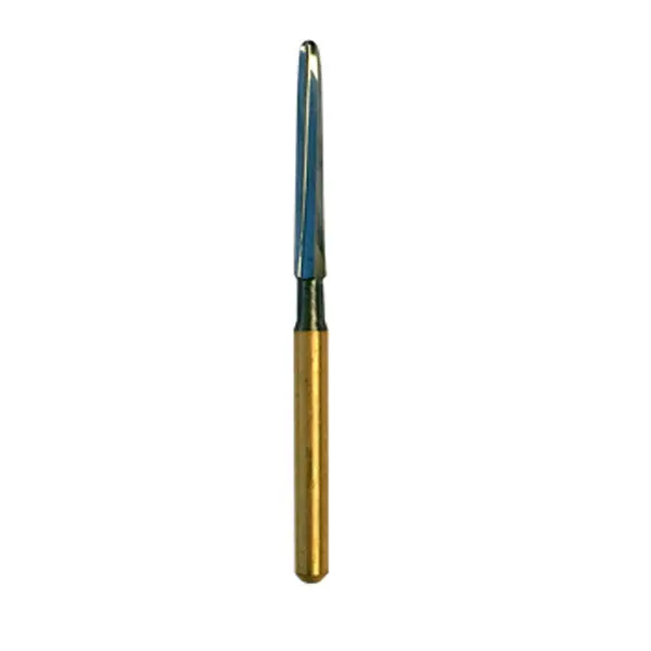 151Z Large Gold-Coated Endodontic Carbide Bur – 10-Pack 1