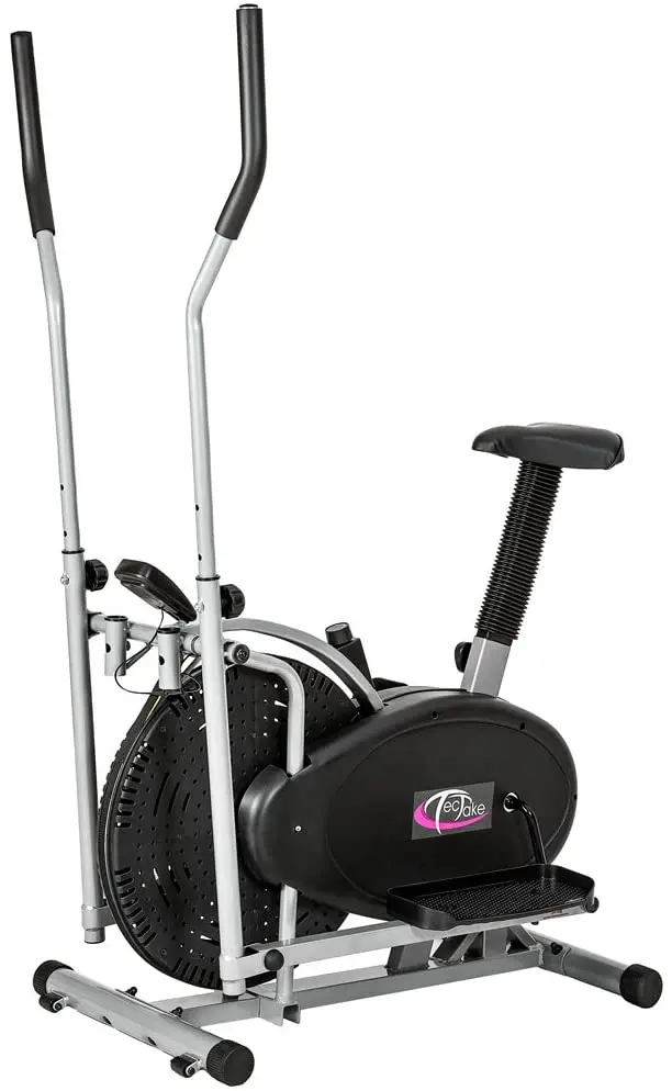 2-In-1 Magnetic Exercise Bike & Elliptical Cross Trainer With Digital Monitor 1
