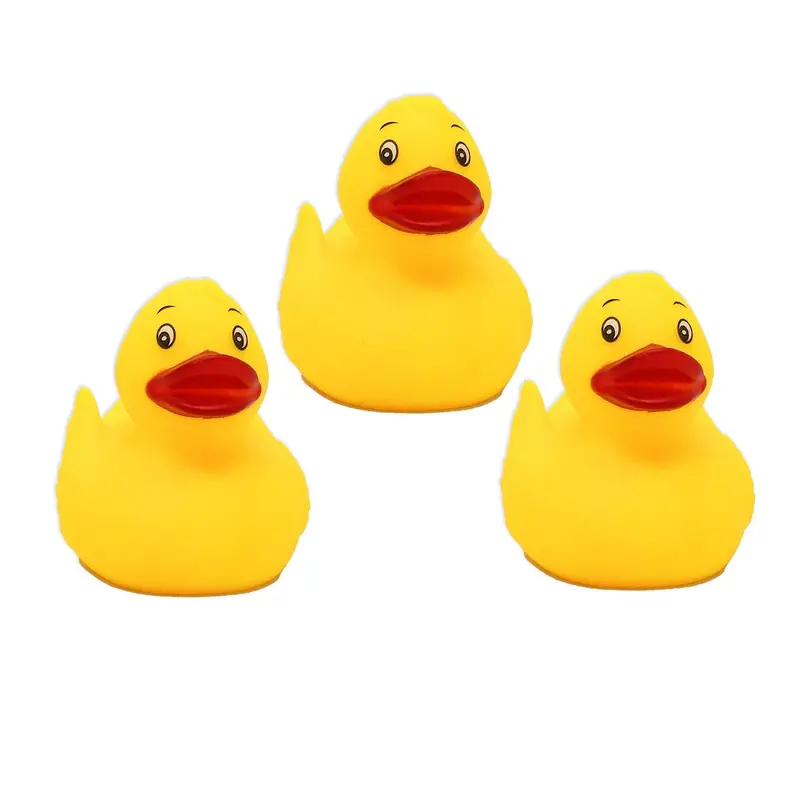 3-Piece Duck-Themed Bath Toy Set For Toddlers 1