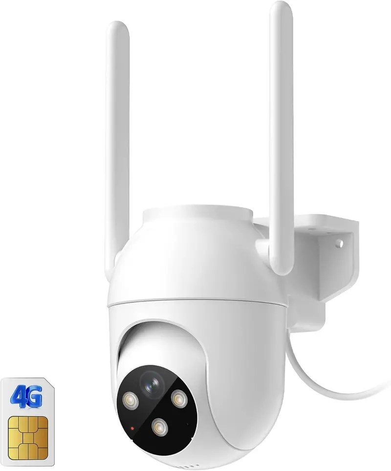 360° Ptz Sim-Enabled Outdoor/Indoor Surveillance Camera – Night Vision & Remote Recording 1