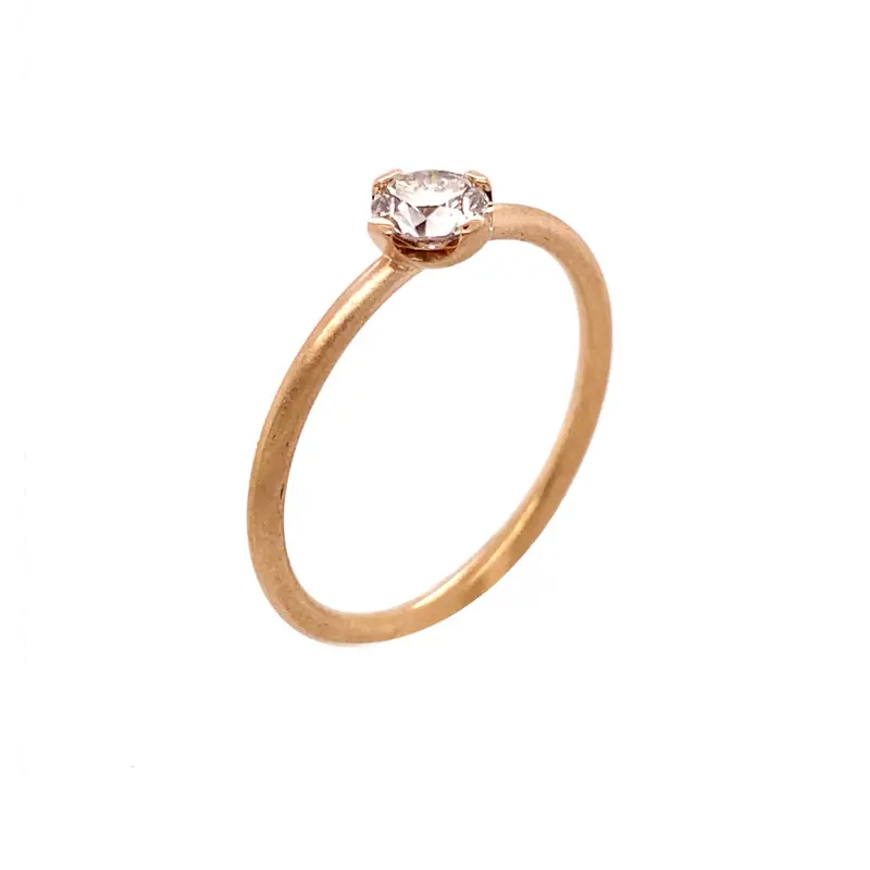 4U Rose Gold Diamond Band 1