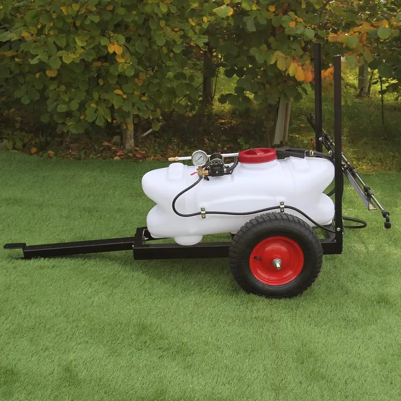 60-Litre 12V Trailer-Mounted Pressure Sprayer – 9 Bar Output For Agricultural Or Landscaping Use 1
