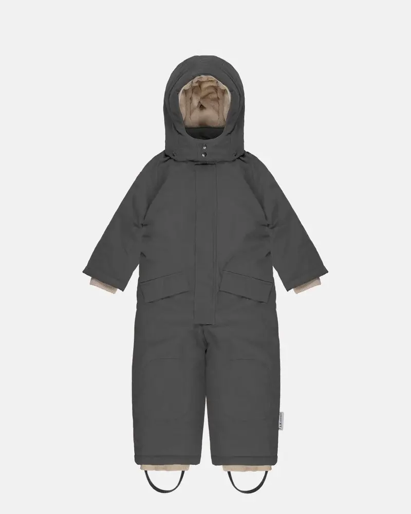 7 A.M. Benji Plush Toddler Snow Jumpsuit – Smokey Grey 1