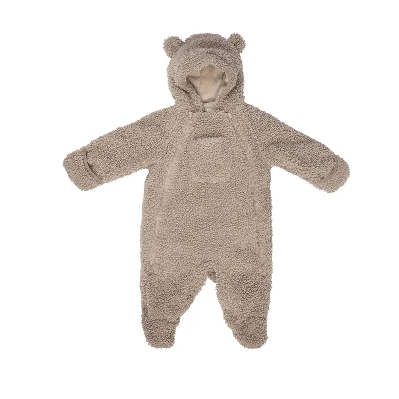 7 A.M. Oatmeal Teddy Snowsuit For Infants 1