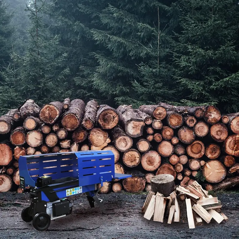 7-Ton Heavy-Duty Hydraulic Wood Splitter: High-Capacity Firewood Splitting Machine – 520 Mm Stroke 1