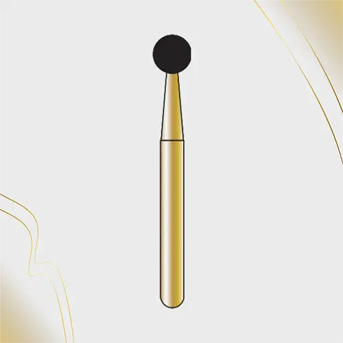 7009 Ball-Round Reusable Dental Burs – 10-Pack For Gentle Finishing 1