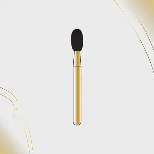 7408 Trimming Burs – Football (Egg) Shape For Precision Contouring (10-Pack) 1