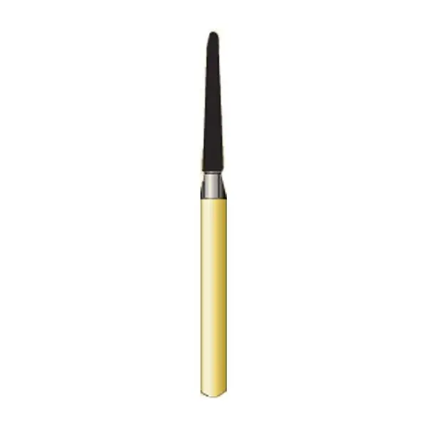 7653 Round-End Taper Dental Burs – 10-Piece Trimming And Finishing Set 1