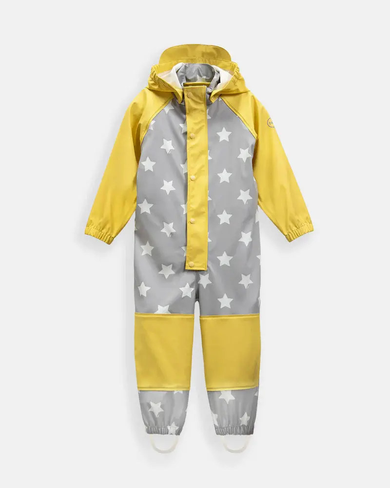 7Am Full-Cover Rain Suit For Children – Hooded Waterproof Coverall, Sizes 18M–6Y 1