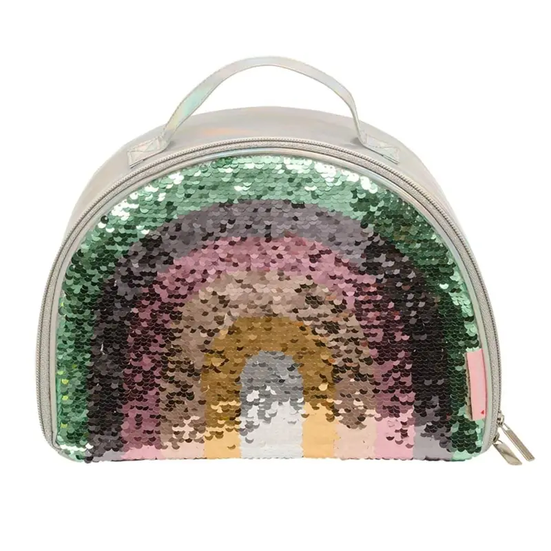 A Little Lovely Company Rainbow Sequin Cooler Bag 1