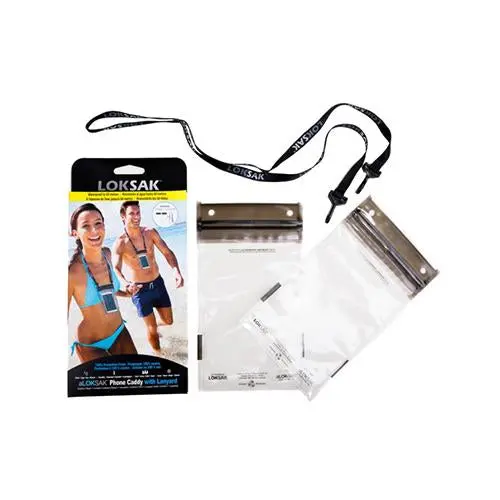 Aloksak Waterproof Phone Caddy With Adjustable Lanyard & Dual-Zip Seal 1