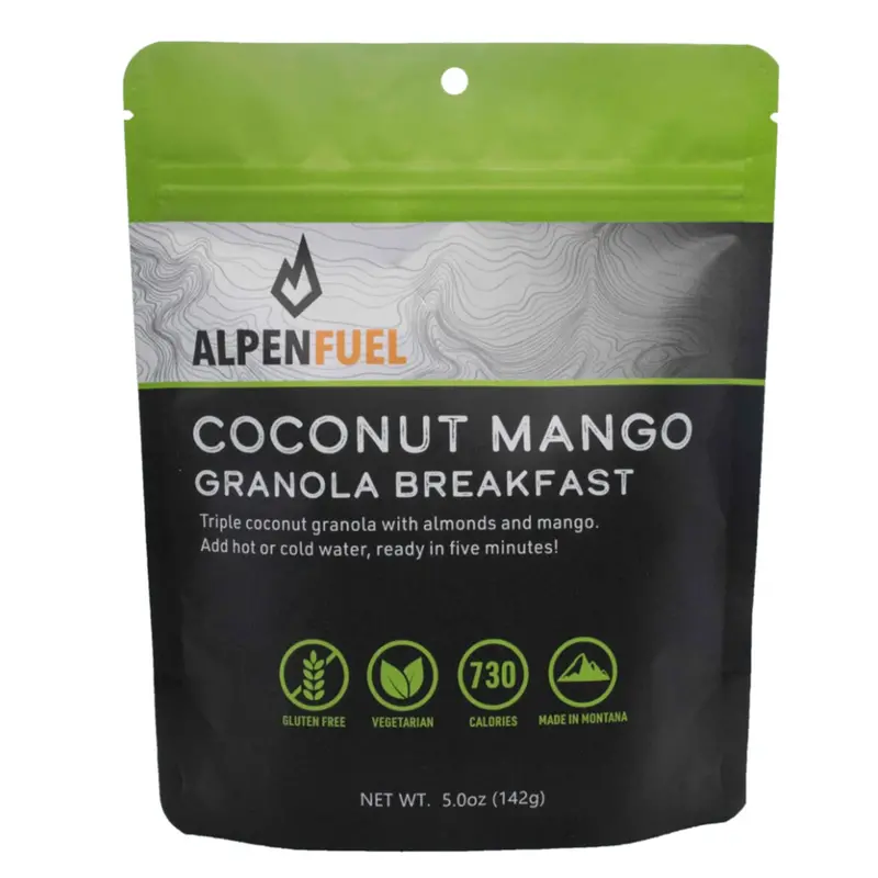 Alpen Fuel Coconut Mango Breakfast Granola 1