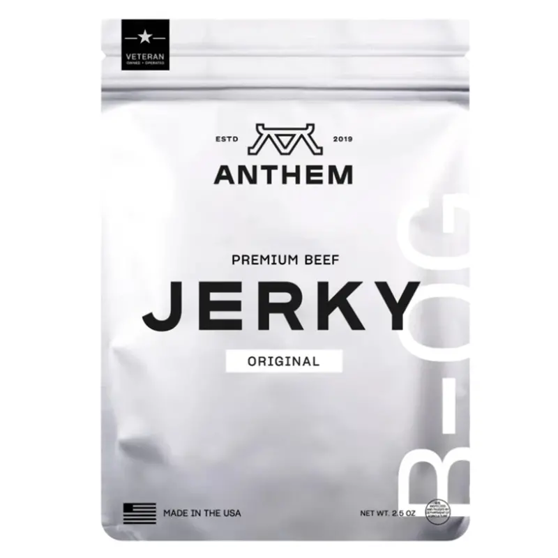 Anthem Snacks Original Beef Jerky – All-Natural Protein Snack 1
