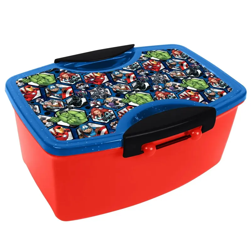 Avengers-Themed Kids Lunch Box With Built-In Tray – Danawares 1