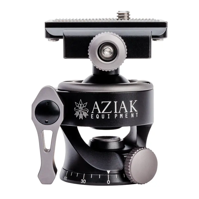 Aziak Backcountry Lite Ball Head – Precision Aluminum Mounting System 1