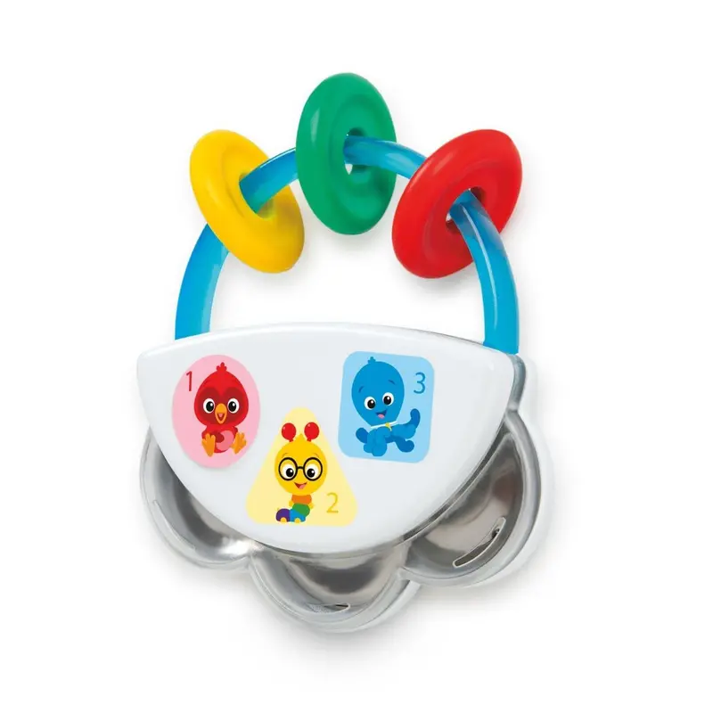 Baby Einstein Tiny Tambourine – Musical Rattle Toy 1