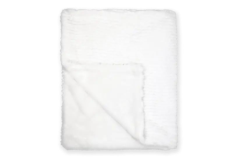 Baby Mode Signature Textured Plush Blanket For Newborns 1