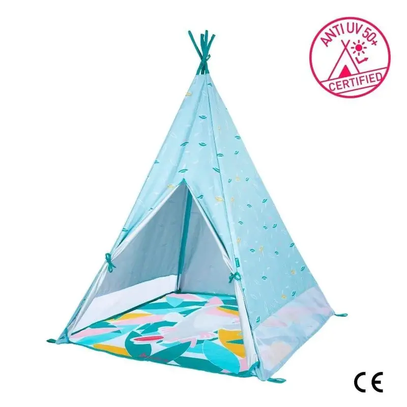 Babymoov Uv-Protective Teepee – Indoor/Outdoor Play Tent With Sun Shield 1