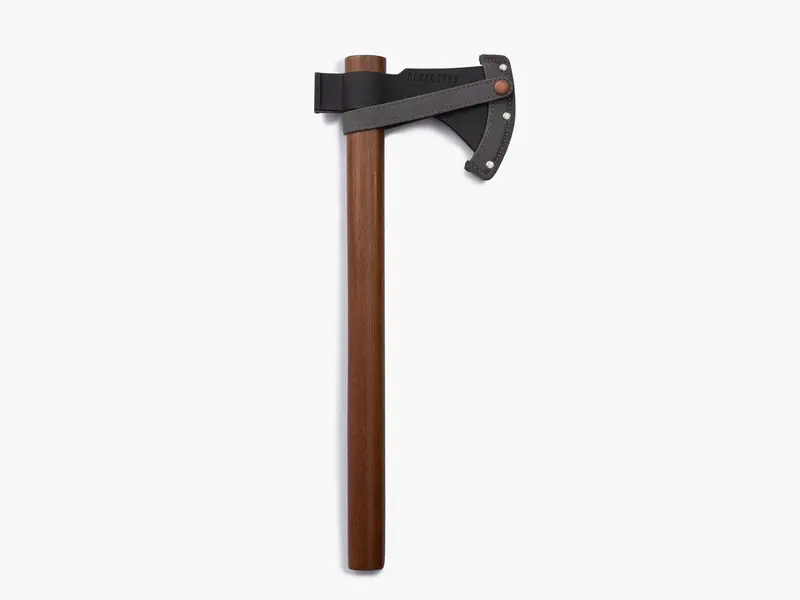 Barebones Hickory-Handle Field Hatchet (900D Fabric Sheath) 1