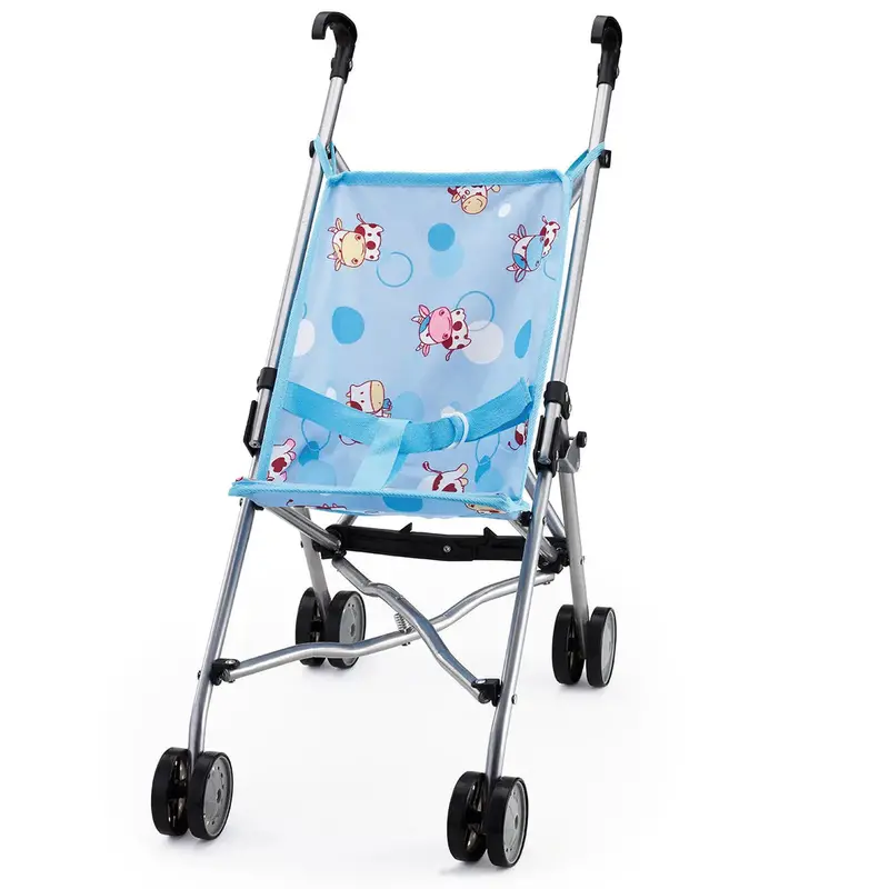 Bayer Design Baby Blue Doll Stroller For Kids 1
