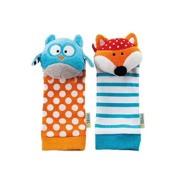 Bbluv Döo Rattle Socks For Newborns & Infants 1
