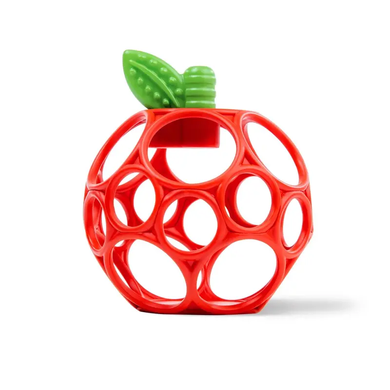 Bright Starts Easy-Grasp Apple Teether Toy For Babies 1