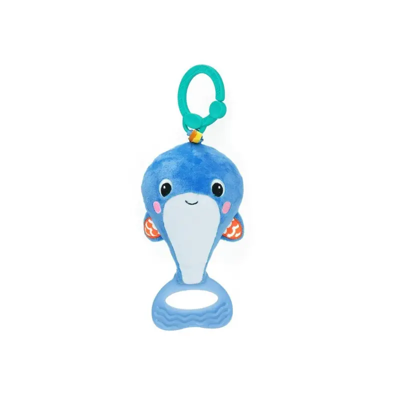 Bright Starts Whale-A-Roo Pull-And-Shake Developmental Toy For Babies 1