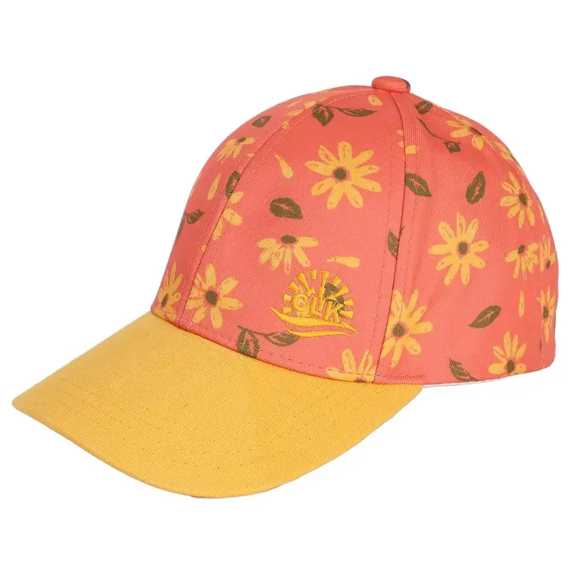 Calikids Daisy Sun Hat For Girls – Lightweight Summer Cap, Sizes 18M–5+Y 1