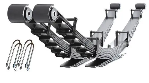 Carli Suspension 2-Inch Full Progressive Leaf Spring Kit For 1994–2002 Dodge Ram 2500/3500 1