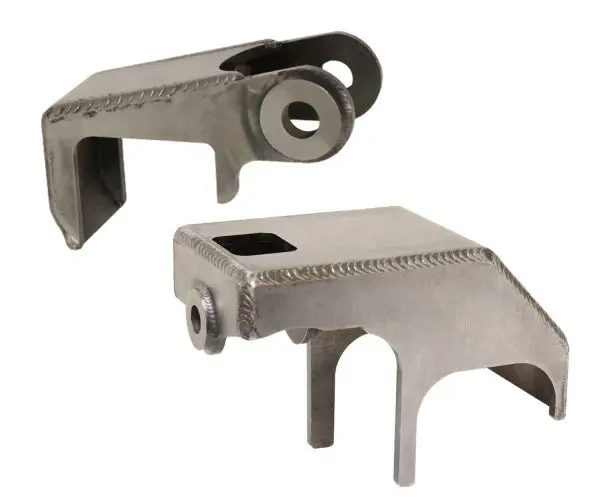 Carli Suspension Dual Weld-In Rear Shock Mounts (Driver & Passenger) For 2003–2012 Ram 2500/3500 1