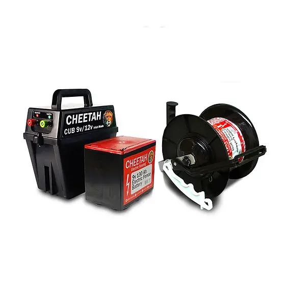 Cheetah Cub Electric Fence Starter Kit – Entry-Level Field Containment 1