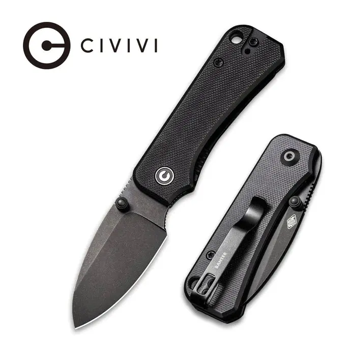 Civivi Baby Banter Thumb Stud Pocket Knife – Edc Utility Blade 1