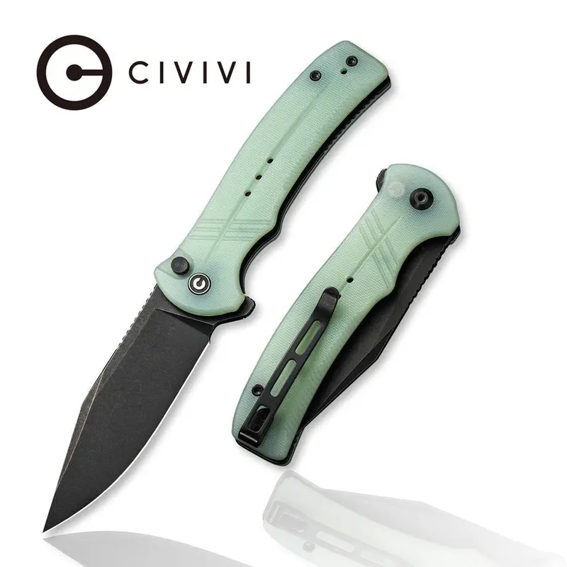 Civivi Cogent Edc Flipper Knife Featuring Button Lock And G10 Grip 1