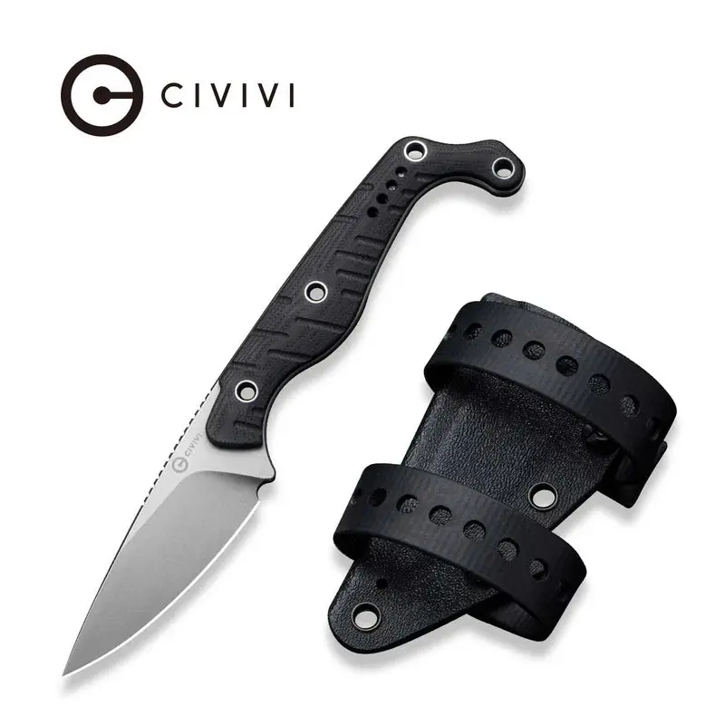 Civivi Søkn Fixed Blade Knife – Rugged G10 Handle, Nitro-V Edge (2.82") 1