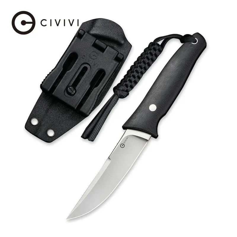 Civivi Tamashii Fixed Blade Survival Knife With Textured G10 Handle 1