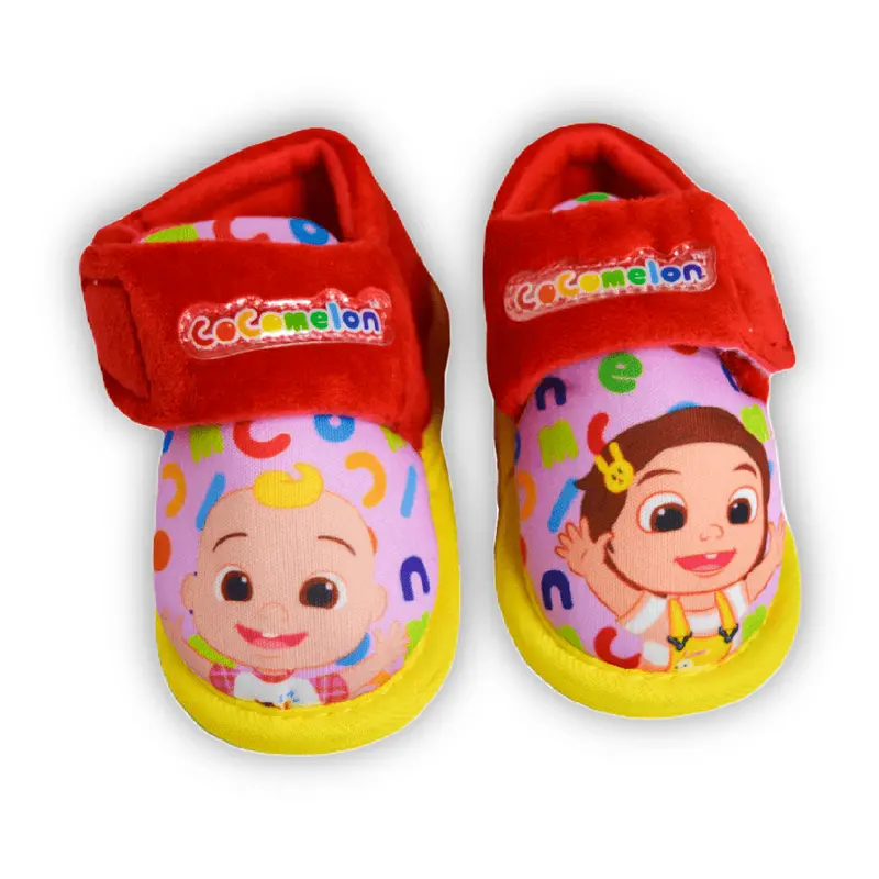 Cocomelon Non-Slip Slippers For Baby Girls – Daycare-Friendly Indoor Shoes 1