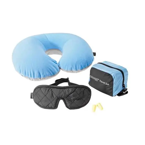 Cocoon Ultralight Travel Set – Light Blue & Black 1