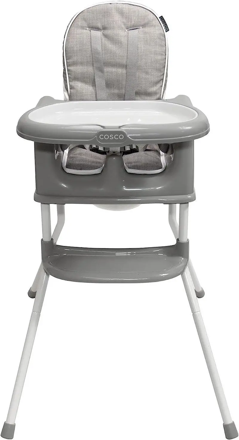 Cosco Sit Smart Linen Slate 4-In-1 High Chair System 1
