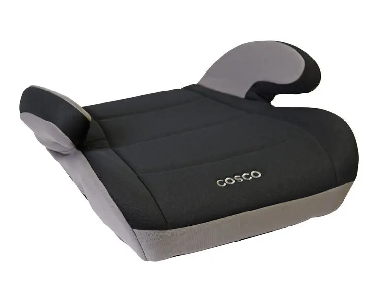 Cosco Topside Booster Seat – Compact Black And Grey Car Seat Enhancer 1