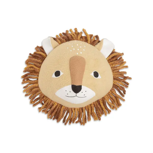 Crane Kendi Lion Plush Wall Hanging Decor For Nurseries 1