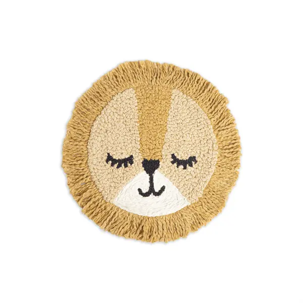 Crane Lion-Themed Decorative Pillow For Kids’ Rooms – Kendi Design 1