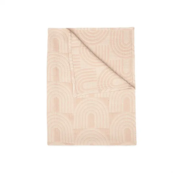Crane Parker Rainbow Jacquard Muslin Baby Blanket 1