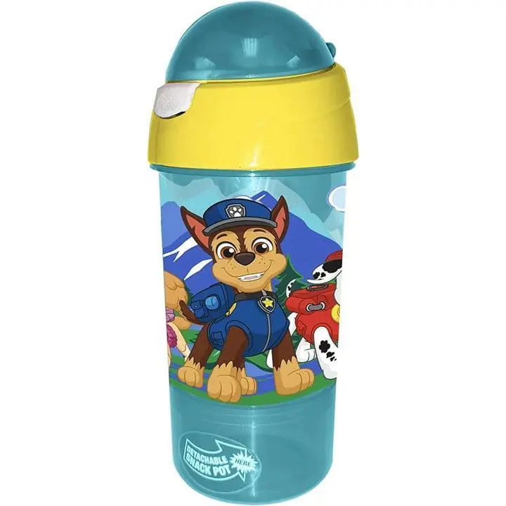 Danawares Paw Patrol Dual-Compartment Sip N' Snack Bottle (380Ml + 180Ml) 1