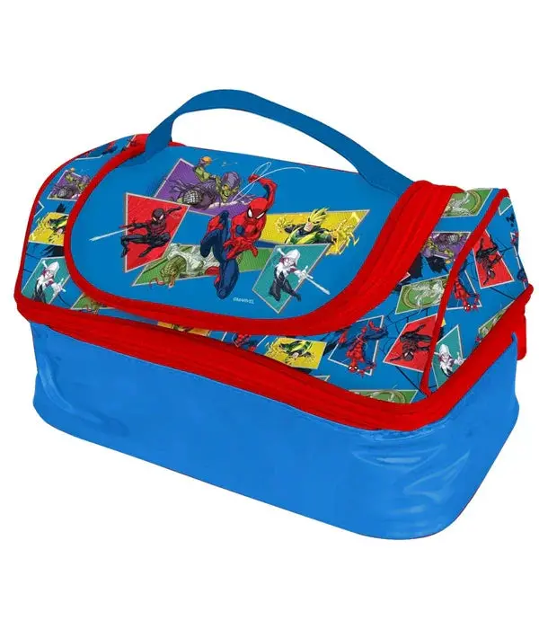 Danawares Spider-Man 2-Section Lunch Bag – Roomy, Insulated Carrying Tote For School Or Travel 1