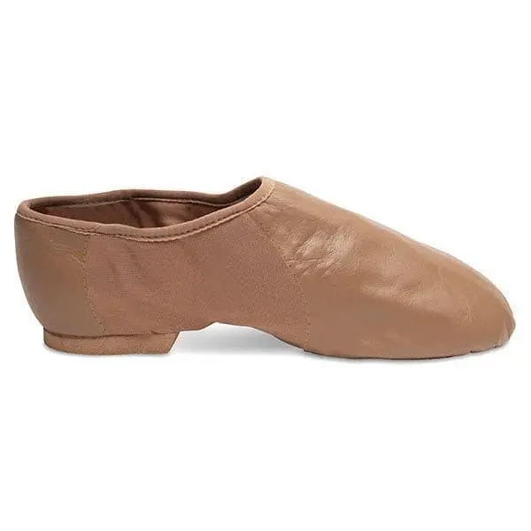 Danshuz Superflex Jazz Dance Shoes – Tan Stretch Fabric 1