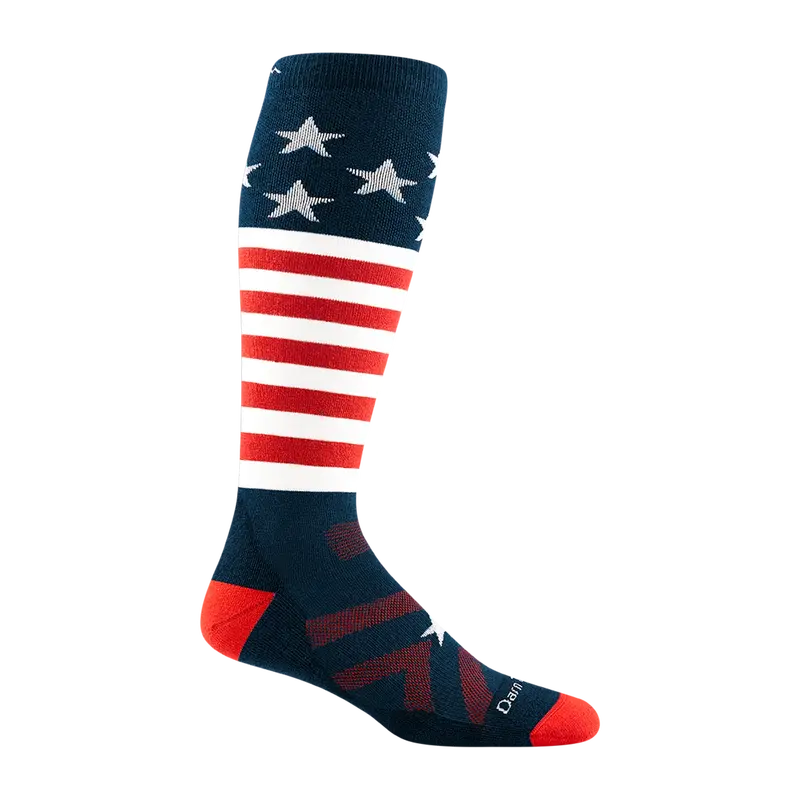 Darn Tough Captain Stripe Over-The-Calf Midweight Cushioned Sock 1