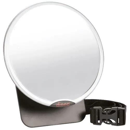 Diono Easy View Rearview Mirror – Polished Silver Edition 1