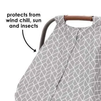 Diono Infant Car Seat Canopy Cover – Breathable & Uv-Protective 1