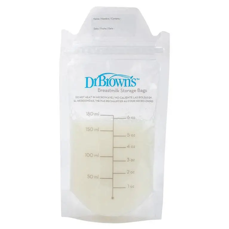 Dr. Brown'S Breast Milk Storage Bags – Pack Of 100 Sterile, Leak-Proof Bags 1